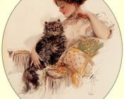 哈里森 费歇尔 : Woman with Cat